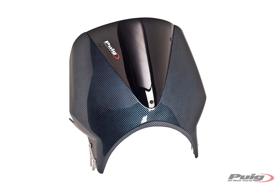 HONDA CB 600 F HORNET [2004] - Vision Windschild | Carbon-Optik / Schwarz | PUIG 005CN