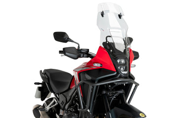 HONDA NX 500 [2025] – parabrezza touring con spoiler – trasparente - 0
