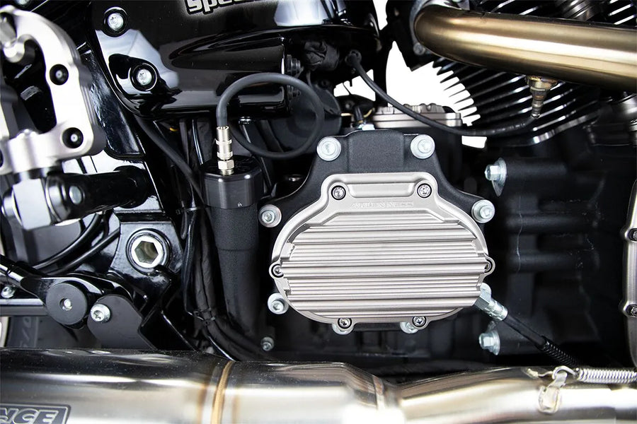 Harley-Davidson FLHCS 1923 Softail Heritage Classic Solo 117 [2026] - Vented Dipstick - Finish: Black - Image 5