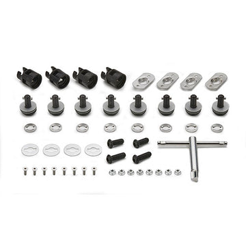 Triumph Tiger 900 [GIVI] - Rapid release conversion kit for side case carriers