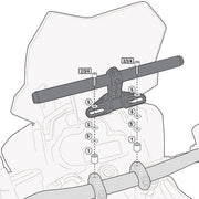 Honda NC 750 X [2014–2015] – Montagekit für Smart Bar oder Smart Mount