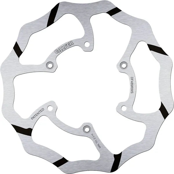 Suzuki RM 85 17/14 Small Wheel [2022-2023] - BRAKE DISC FIXED WAVE GROOVED OVERSIZE – Picture 2
