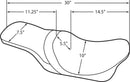 harley davidson flhri [DRAG SPECIALTIES] – Predator 2-Up Sitz-4