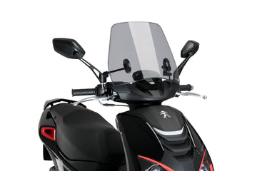 PEUGEOT SPEEDFIGHT 4 50 4T IE E5 [2025] – Disco per scooter Trafic – Trasparente - 0