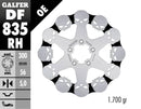 Harley-Davidson Xg 750 Street [2015] - Fixed brake disc Skull - Image 4