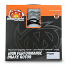 Bmw G 650 GS Sertao ABS (0136) [2012-2014] - Flame Series Floating Brake Disc – Image 2