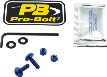 Aprilia Caponord 1200 [PRO BOLT] - Kit viti targa in alluminio