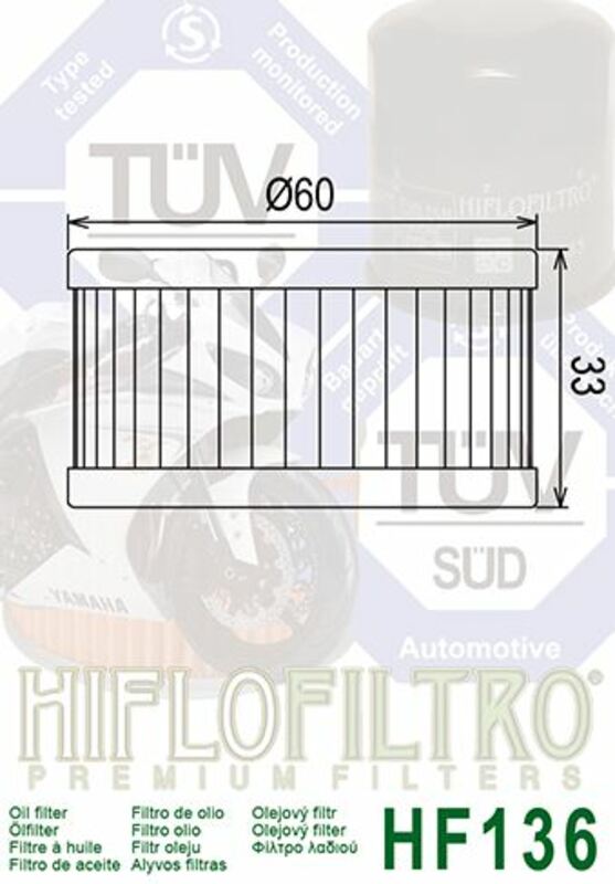 Suzuki DR 350 [HiFlofiltro] - oil filter