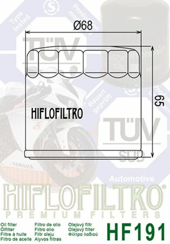 Triumph Daytona 955i [HiFlofiltro] - oil filter