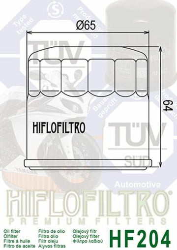 Yamaha YZF R1 [HiFlofiltro] - oil filter - 0