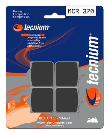 Bmw S 1000 [TECNIUM] - Pastiglie freno racing metallo sinterizzato carbonio - MCR370