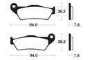 Husqvarna TE 570 [Tecnium] - brake pads-2