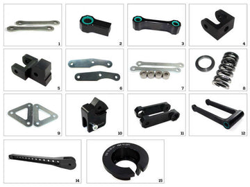 Suzuki GT 550 [Tecnium] - Kit di posa superiore - 0