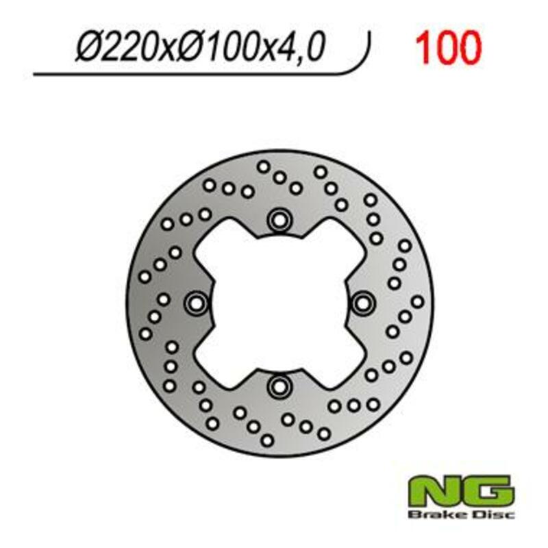 Kawasaki Z 200 [NG BRAKE DISC] - Bremsscheibe rund starr