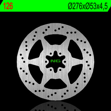 Honda Ntv 650 [NG BRAKE DISC] - disco freno tondo rigido