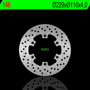 Cagiva Mito 125 Evo 8P [NG BRAKE DISC] - disco freno tondo rigido