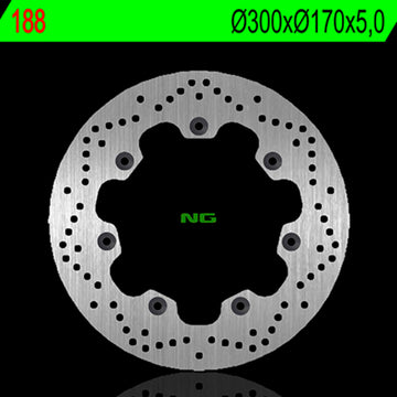 Kawasaki Gpz 1100 [NG BRAKE DISC] - disco freno tondo rigido