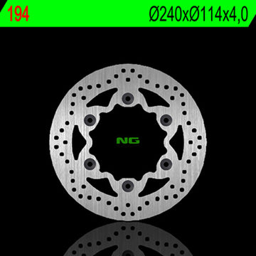 Honda Vt 125 [NG BRAKE DISC] - disco freno tondo rigido
