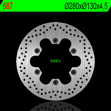 Kawasaki Gpz 1100 [NG BRAKE DISC] - Bremsscheibe rund starr