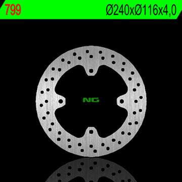 Kawasaki Kx 250 [NG BRAKE DISC] - Bremsscheibe rund starr