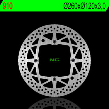 Husquvarna Te 250 H8 [NG BRAKE DISC] - Bremsscheibe rund starr