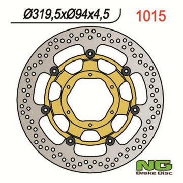 Honda Vtr 1000 Sp 1 [NG BRAKE DISC] - disco freno tondo flottante