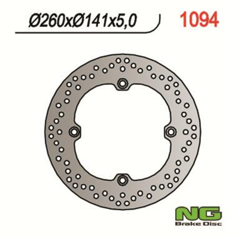 Suzuki Dl 1000 V Strom [NG BRAKE DISC] - Bremsscheibe rund starr