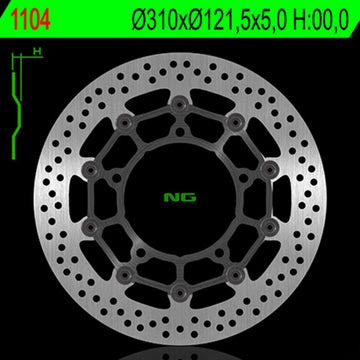 Suzuki Gsx 1300 [NG BRAKE DISC] - Bremsscheibe schwimmend rund