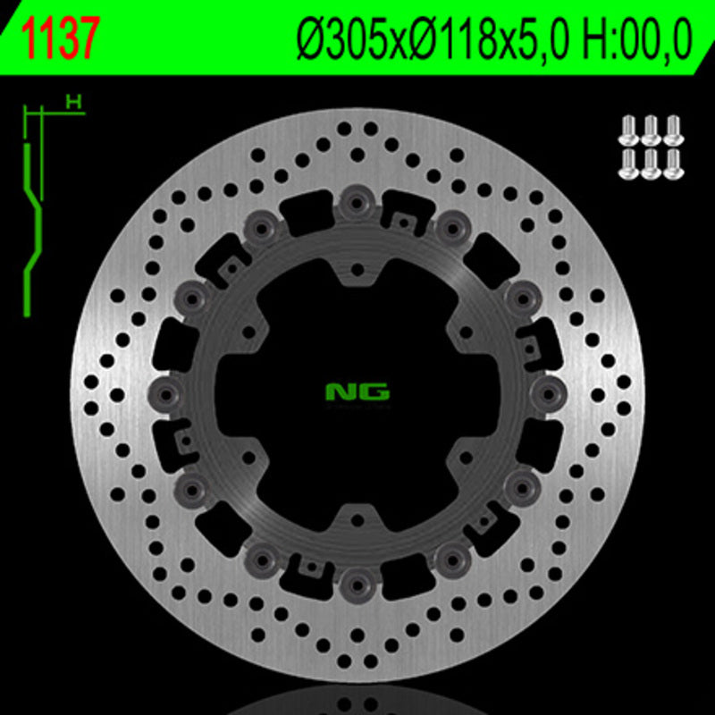Bmw R 1100 [NG BRAKE DISC] - Bremsscheibe schwimmend rund