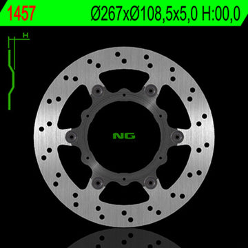 Ktm 1290 Super Adventure S [NG BRAKE DISC] - disco freno rotondo flottante