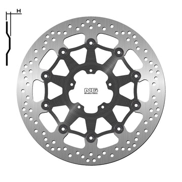 Ducati Scrambler 800 [NG BRAKE DISC] - Bremsscheibe schwimmend rund