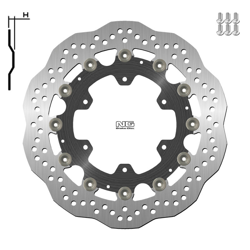 Bmw K 1100 [NG BRAKE DISC] - Bremsscheibe Wave schwimmend