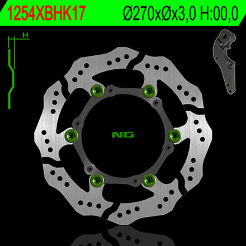 Ktm 640 Egs [NG BRAKE DISC] - Bremsscheibe Wave schwimmend