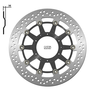 Honda XL 1000 V Varadero [NG BRAKE DISC] - disco freno flottante rotondo