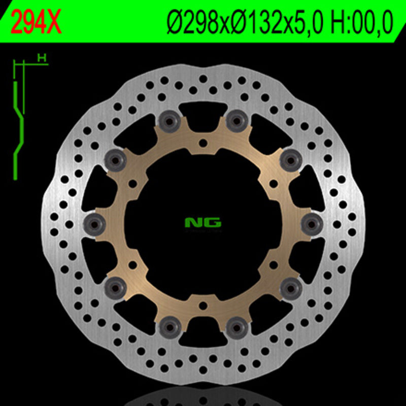 Yamaha Fzs 1000 Fazer [NG BRAKE DISC] - Bremsscheibe Wave schwimmend
