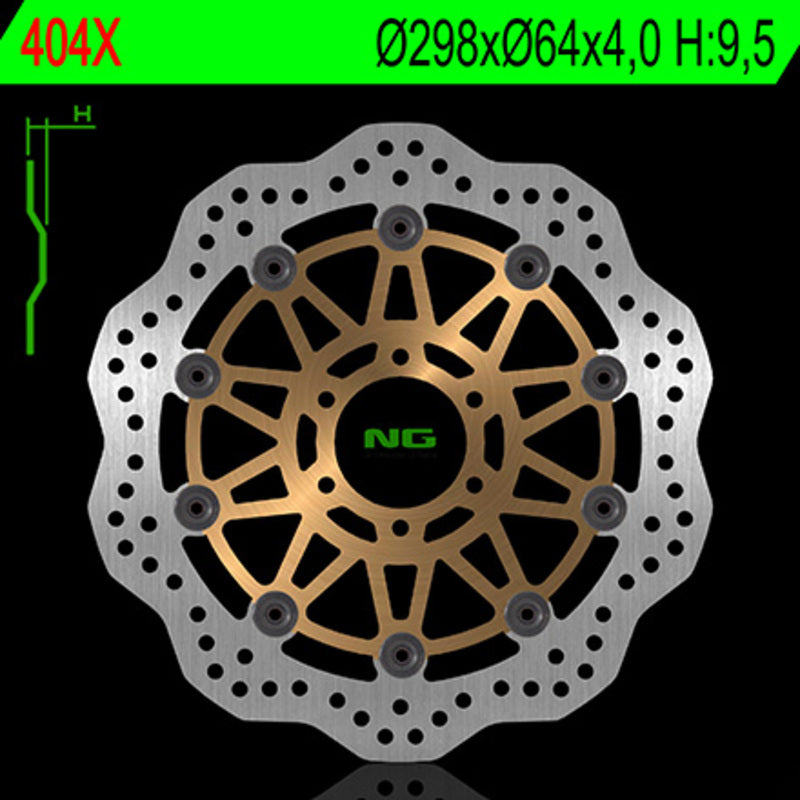 Yamaha Trx 850 [NG BRAKE DISC] - Wave floating brake disc