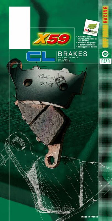 Husqvarna TE 610 [freni Cl] - Off -road Sinter Metal Brake Pads - 0