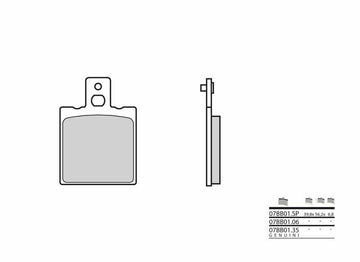 Moto Guzzi V11 Sport [Brembo] - Brake Pads