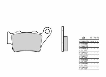 Husqvarna TE 610 [Brembo] - Pesti freno