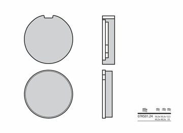 Suzuki GT 550 [Brembo] - Brembo Street Carbon Ceramic Brake Passes