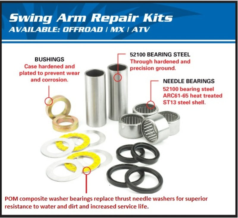 Ktm Sx 250 [ALL BALLS] - Swingarm repair kit