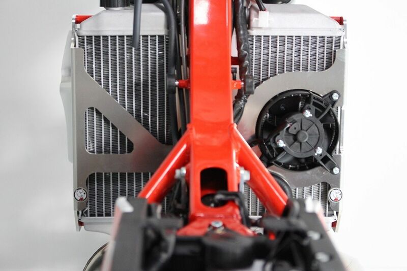 Beta RR 125 [AXP] - Aluminum radiator guard - Beta RR
