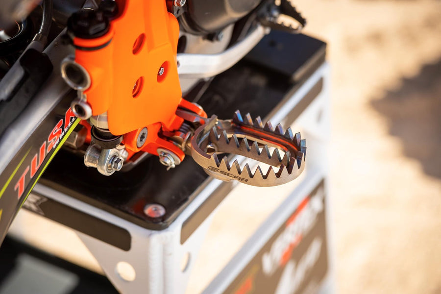 KTM 350 XC F [2016-2022] - Titanium Footrest Gripper
