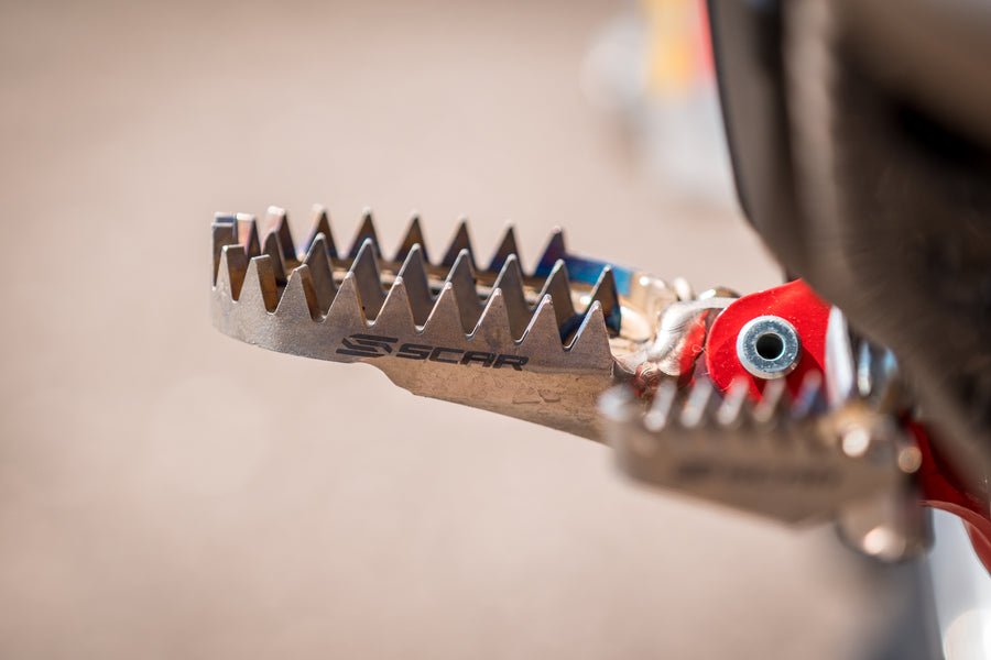 KTM 300 EXC Factory Edition [2017] - Titanium Fußrasten Gripper