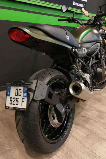 Kawasaki Z 900 Rs Se [ACCESS DESIGN] - portatarga all'altezza della ruota nero Kawasaki Z900RS