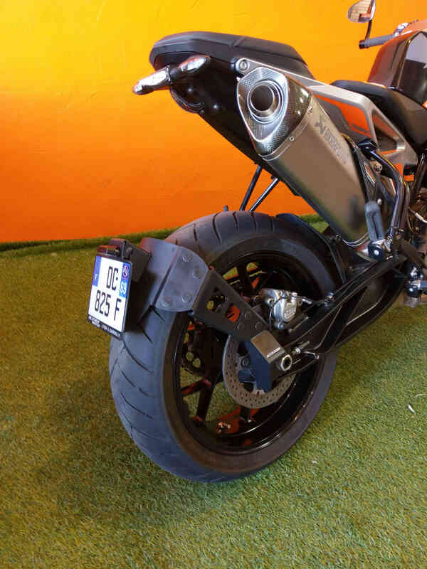 Ktm Duke 790 [ACCESS DESIGN] - Kennzeichenhalter auf Radhöhe schwarz KTM Duke 790/890