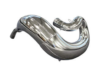 YAMAHA YZ 250 X [2016-2027] - Chrome expansion pot - Chrome plated steel