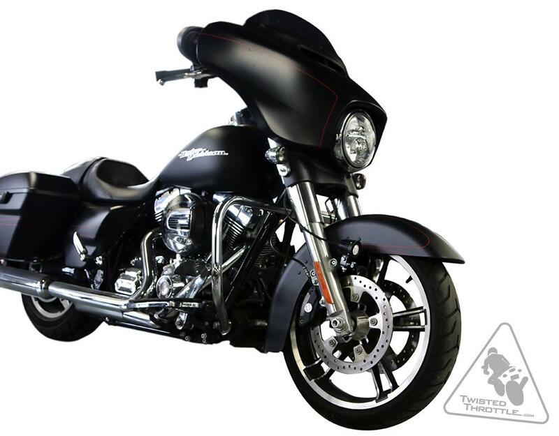 Harley Davidson Fltruse [DENALI] - Beleuchtungs-Halterung Kotflügel Harley Davidson