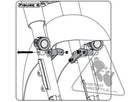 Harley Davidson Fxdwg [DENALI] - Staffa illuminazione parafango Harley Davidson-3