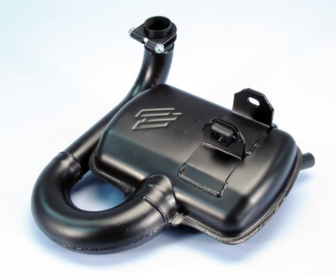 Vespa PX E Arcobaleno Electric Starter 150 [1981-1997] - Auspuff komplett (wie Original)